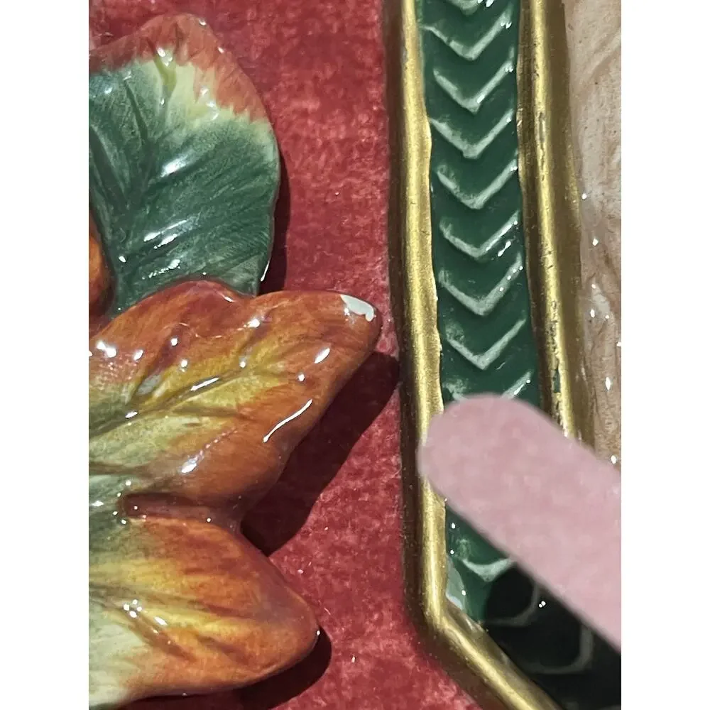 FITZ And FLOYD Plate CHRISTMAS Lodge Classic Design 11
